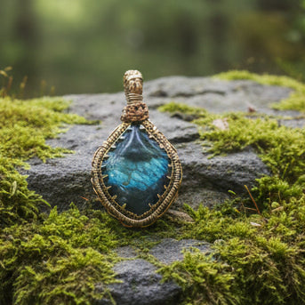 Labradorite pendant