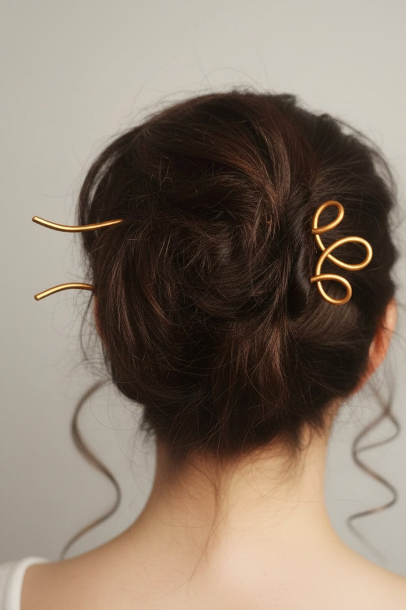 Copper Hair pin