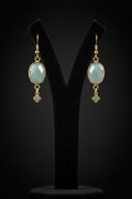 Adventureen dangle earring with 14kt gold hook